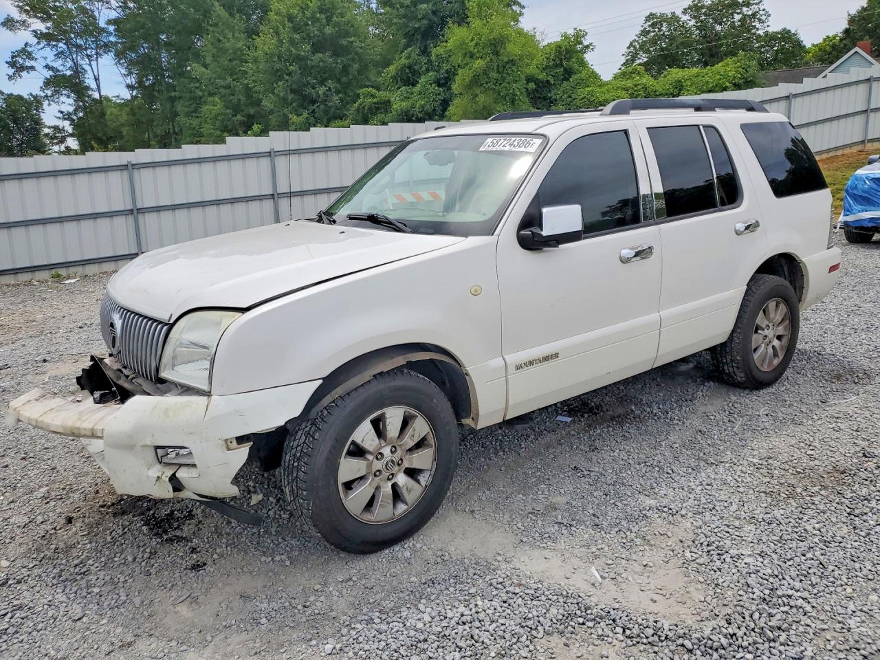 2010 Mercury Mountaineer, VIN 4M2EN3HE9AUJ05181 — Front end