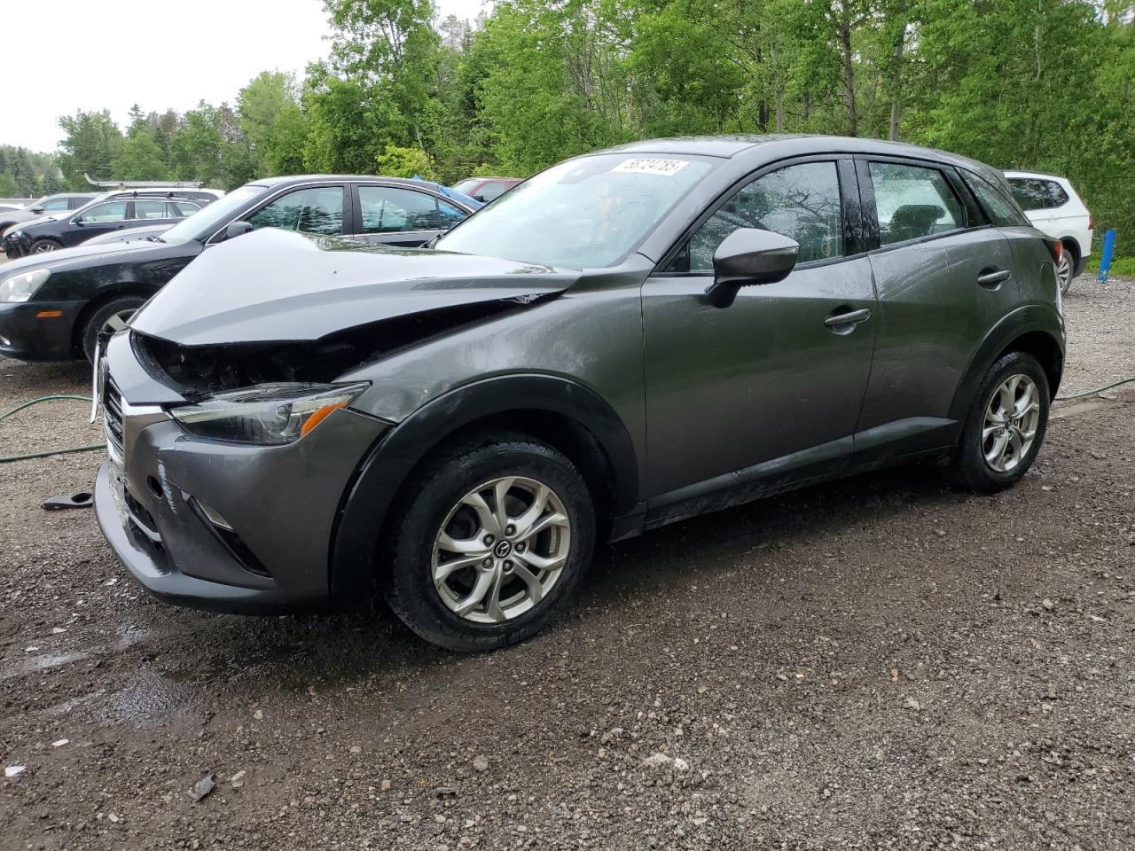 2019 Mazda CX-3 Touring, VIN JM1DKFC73K1438404 — Front end
