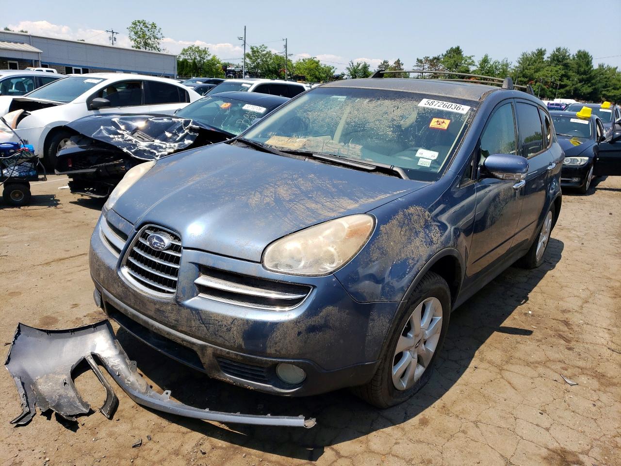 2006 Subaru Tribeca 7-Pass, VIN 4S4WX86C764412113 — Water / flood