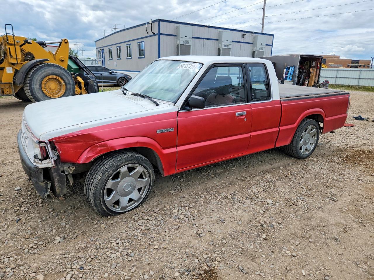 1987 Mazda B-Series, VIN JM2UF3111H0570122 — Front end