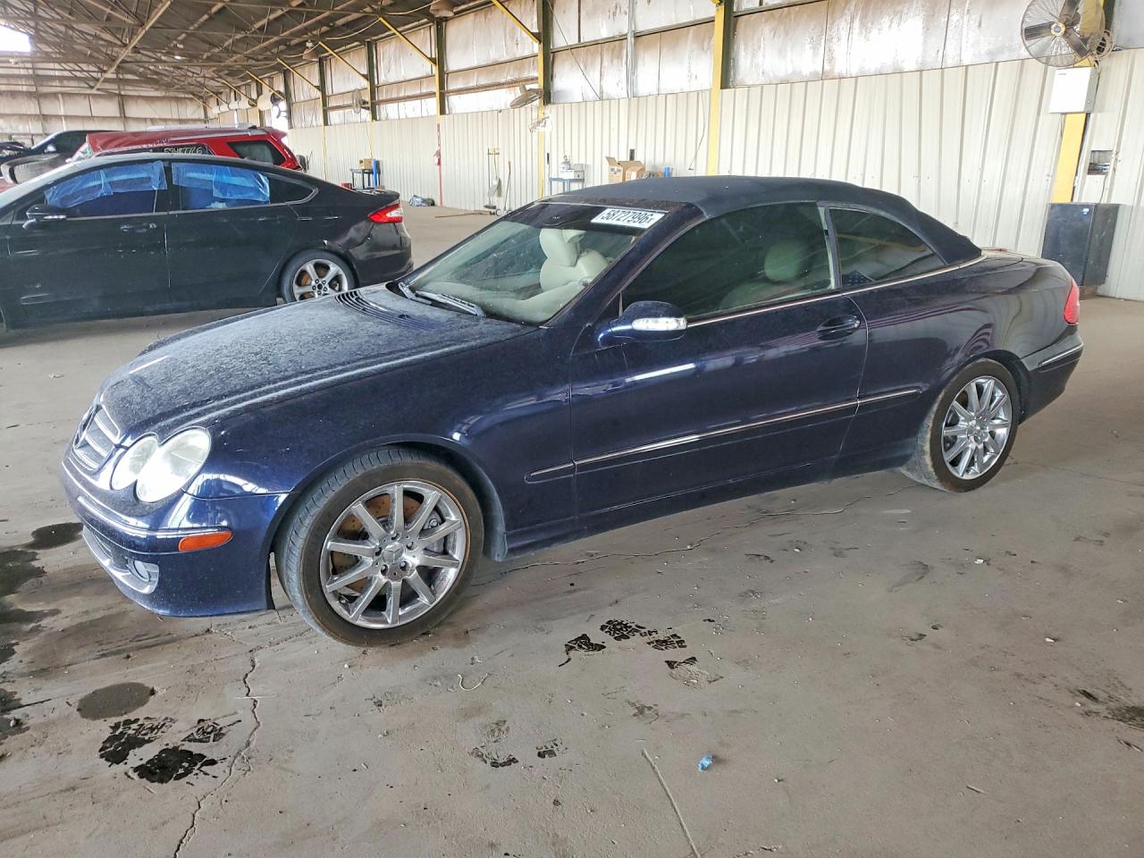 2007 Mercedes-Benz CLK 350, VIN WDBTK56F87F213784 — Minor dents and scratches