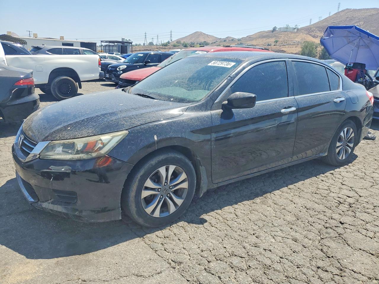 2013 Honda Accord LX, VIN 1HGCR2F31DA090888 — Мелкие вмятины и царапины