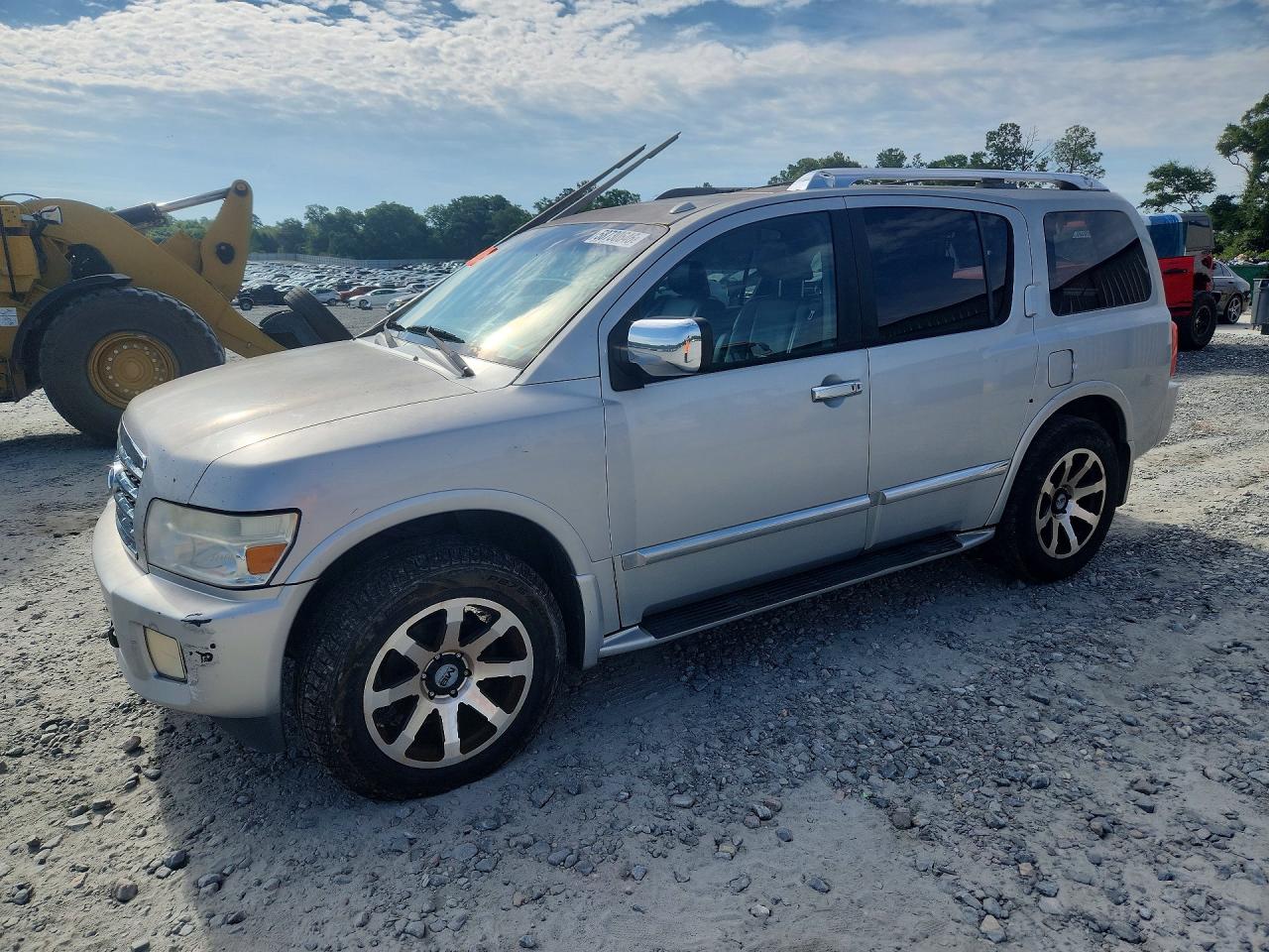 2008 Infiniti QX56, VIN 5N3AA08C88N906026 — Side