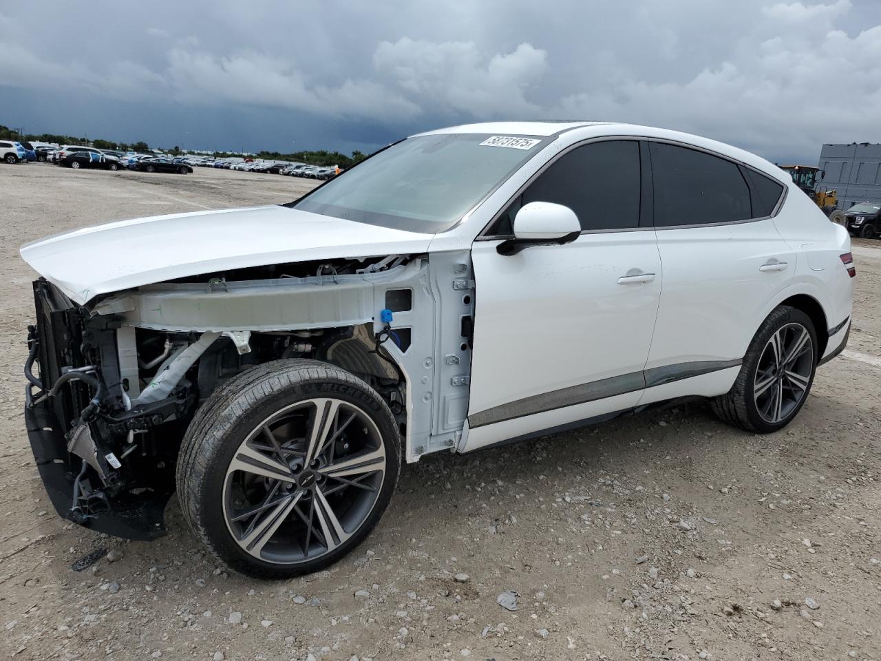 2025 Genesis GV80 Coupe 3.5T e-SC, VIN KMUJBESC4SU249638 — Front end