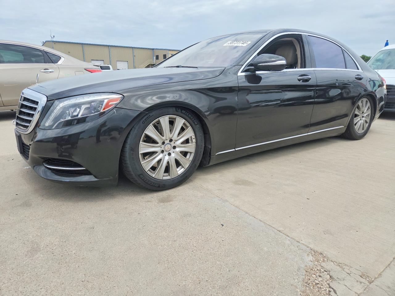 2015 Mercedes-Benz S 550, VIN WDDUG8FB9FA199675 — Water / flood
