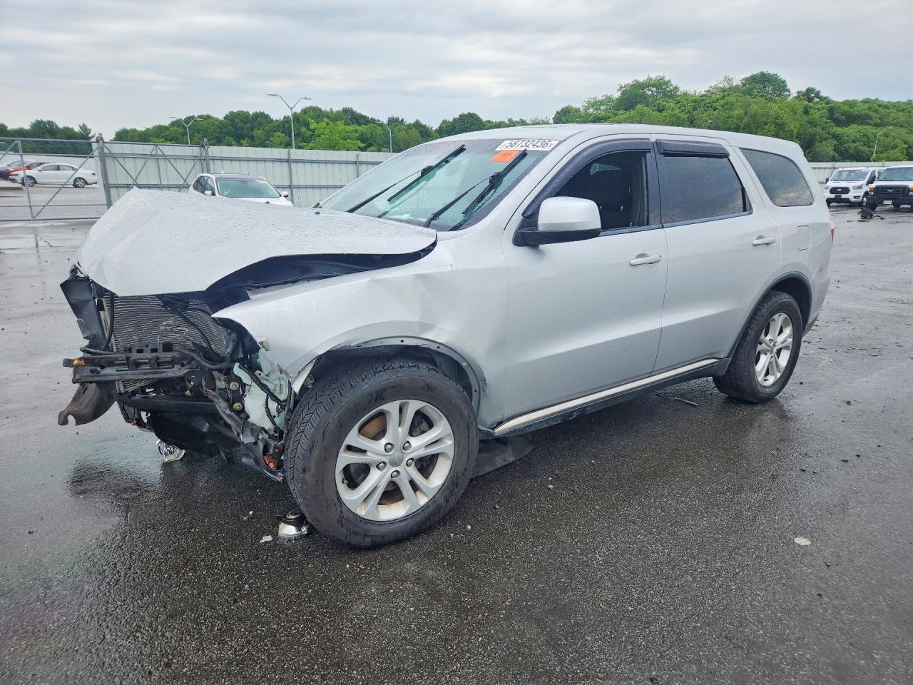 2012 Dodge Durango SXT, VIN 1C4RDJAG1CC152398 — Front end