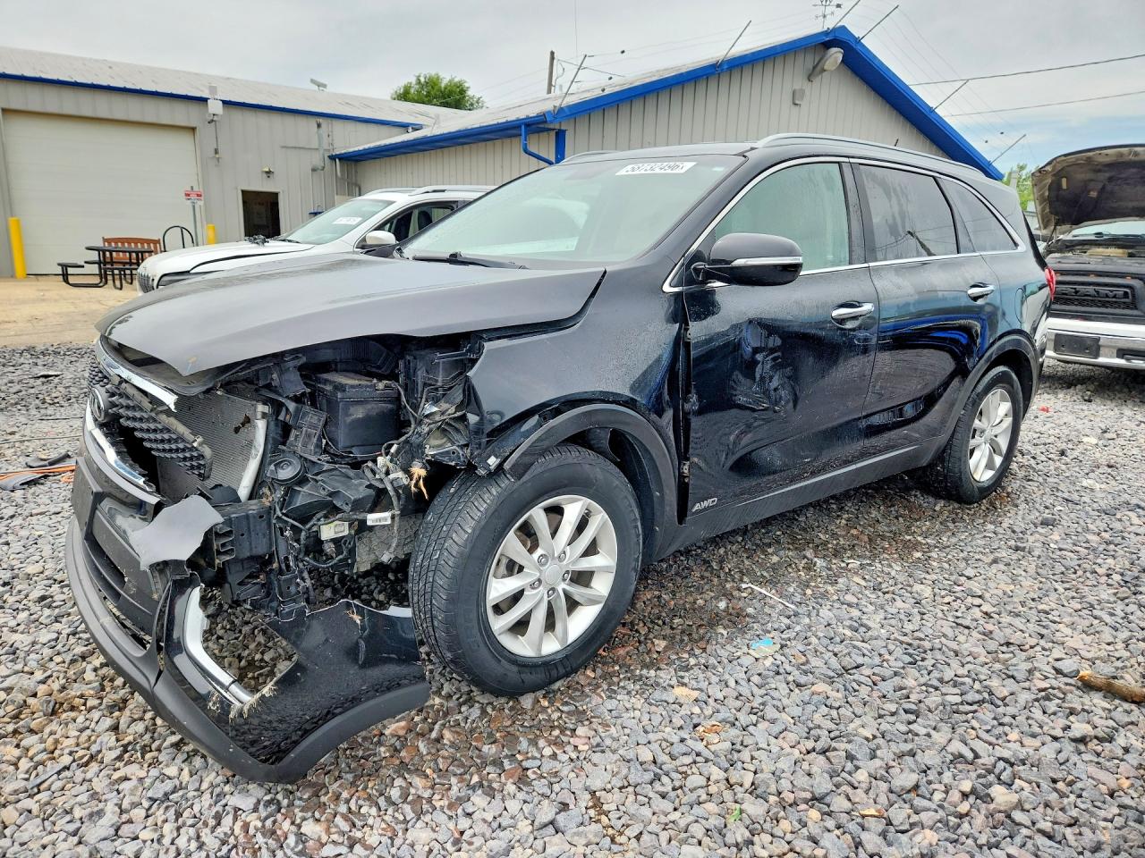 2016 Kia Sorento LX, VIN 5XYPGDA31GG148849 — Front end