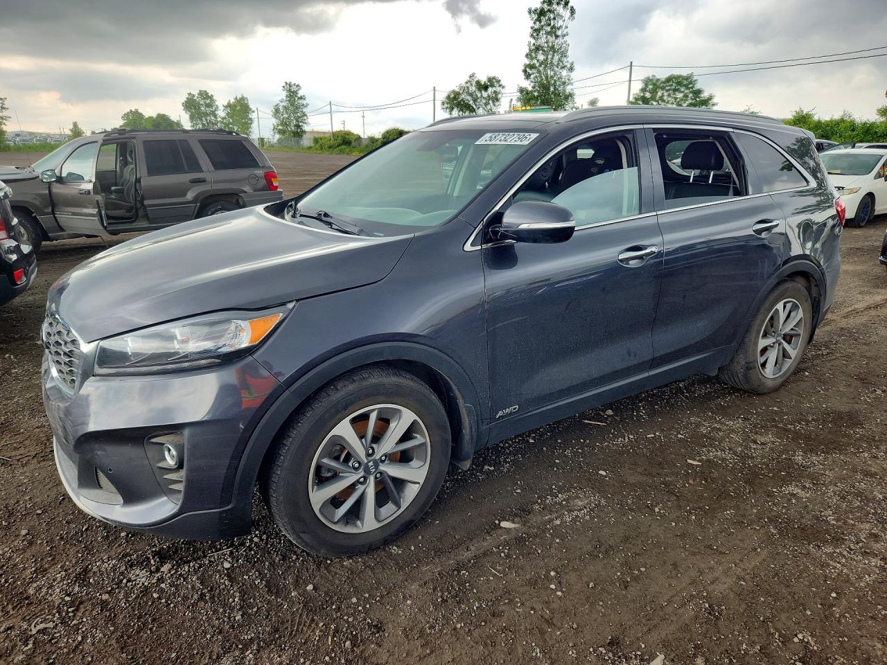 2019 Kia Sorento EX, VIN 5XYPHDA50KG468865 — Water / flood
