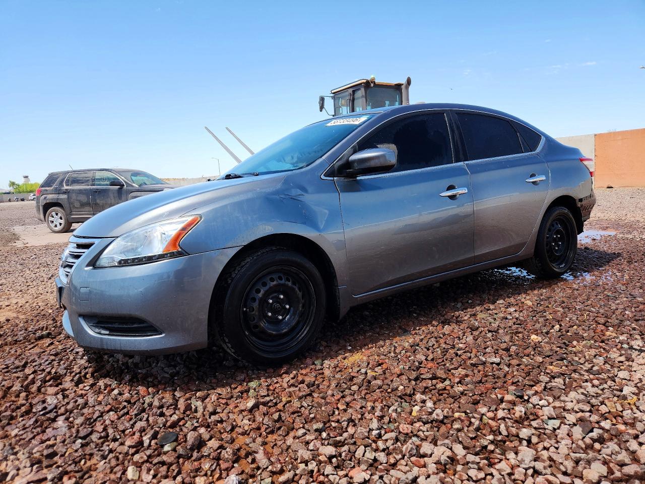 2015 Nissan Sentra SV, VIN 3N1AB7AP8FY239249 — Side