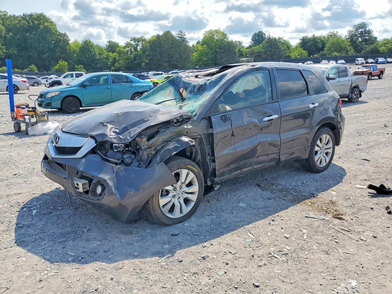 2011 Acura RDX Technology, VIN 5J8TB2H5XBA002226 — Опрокидывание
