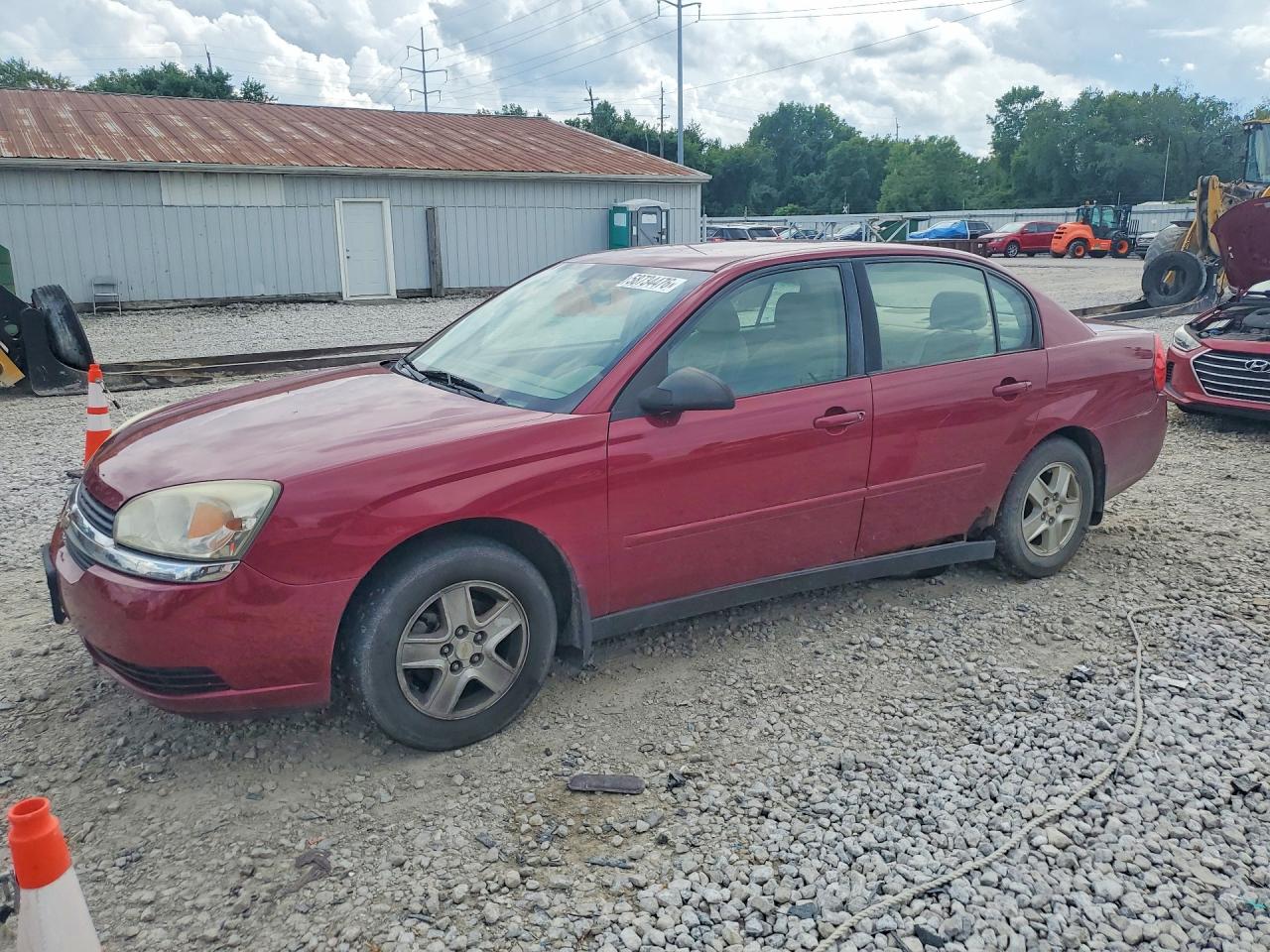 2005 Chevrolet Malibu LS, VIN 1G1ZT54895F220956 — Undercarriage