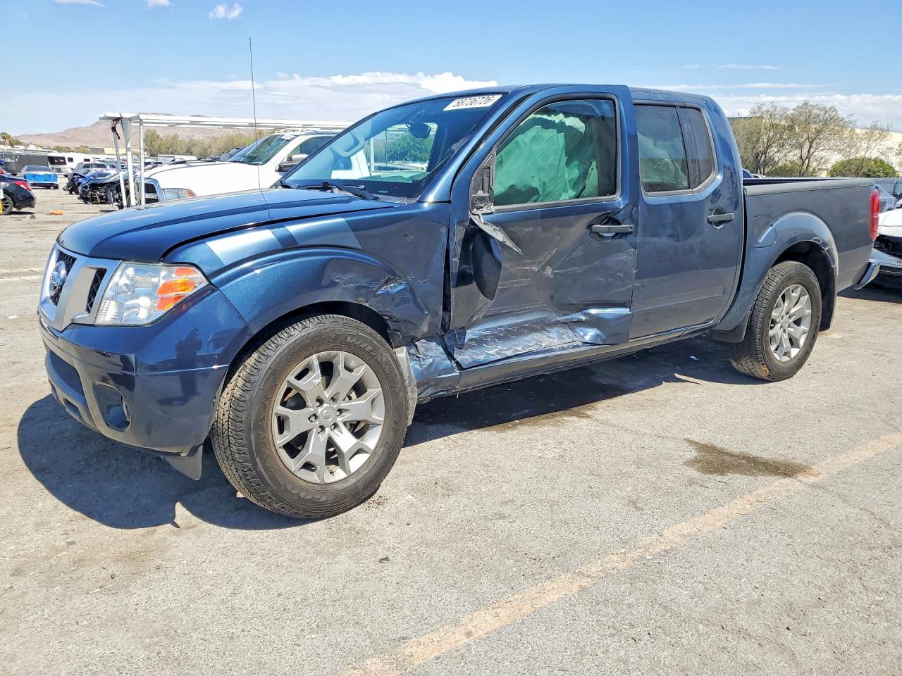 2021 Nissan Frontier SV, VIN 1N6ED0EA2MN719753 — Side