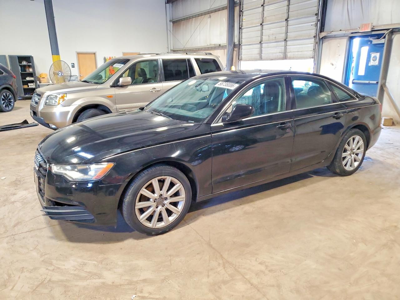 2013 Audi A6 Premium Plus, VIN WAUGFAFC4DN053164 — Vandalism