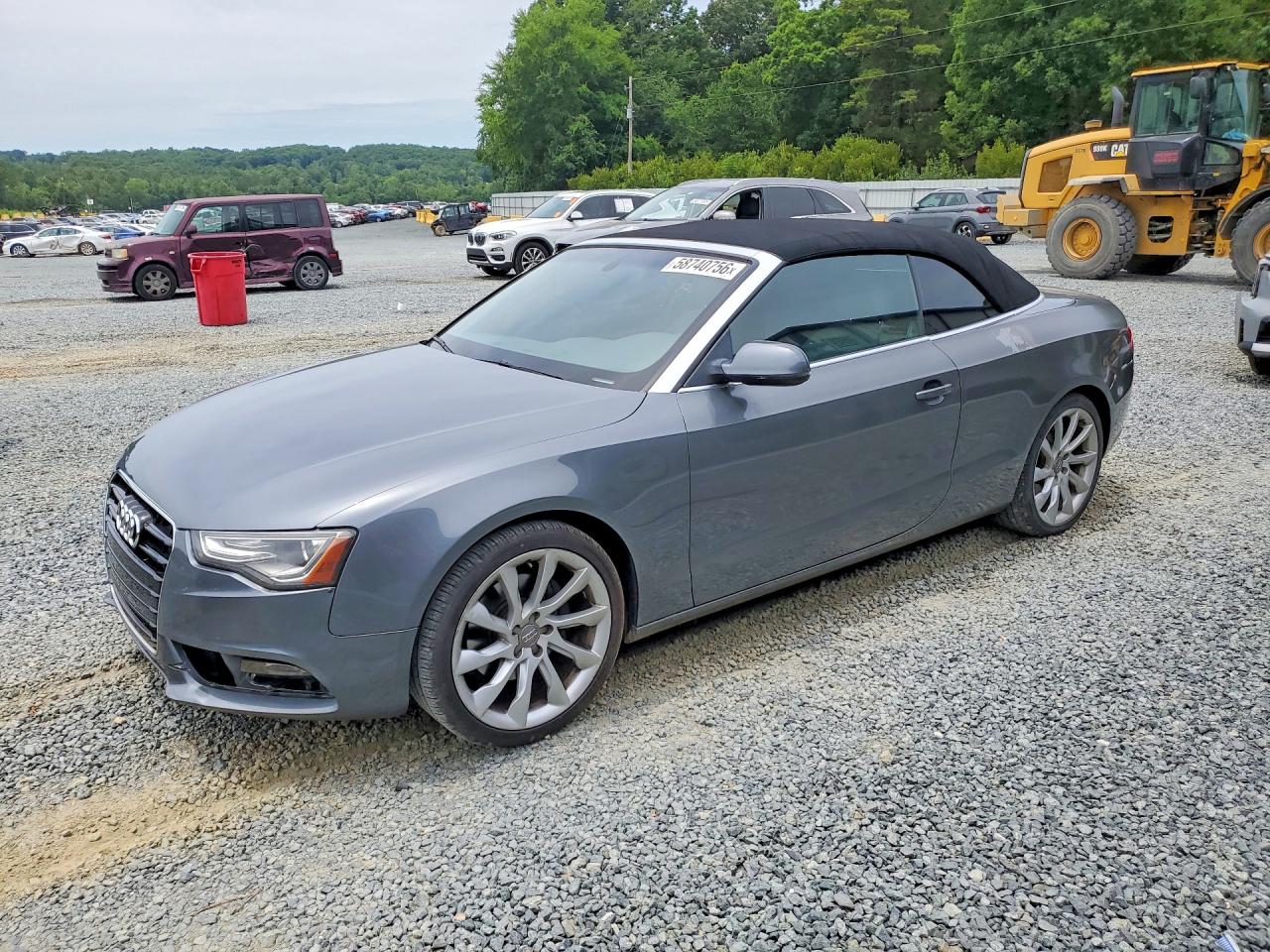 2014 Audi A5 Premium Plus, VIN WAULFAFH4EN006745 — Water / flood