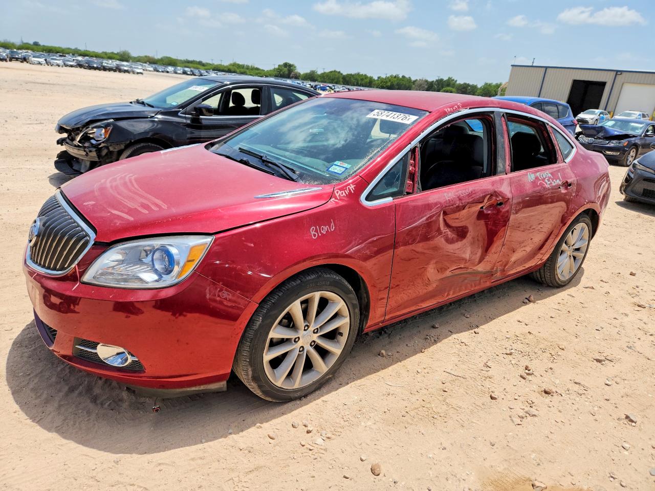 2016 Buick Verano Group, VIN 1G4PS5SK9G4172661 — Stripped