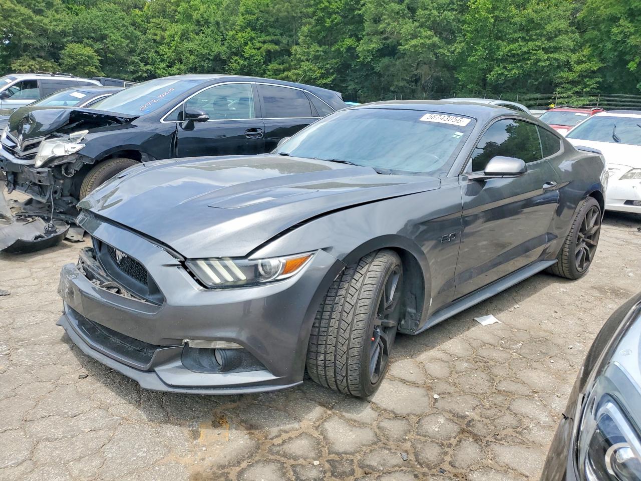 2016 Ford Mustang GT, VIN 1FA6P8CF6G5331429 — Front end