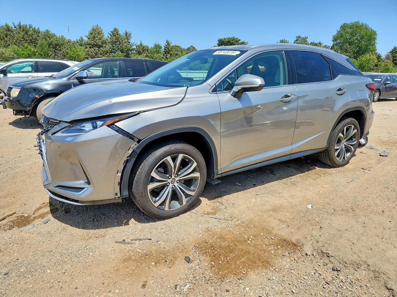 2022 Lexus RX 350, VIN 2T2HZMDA8NC360516 — Front end