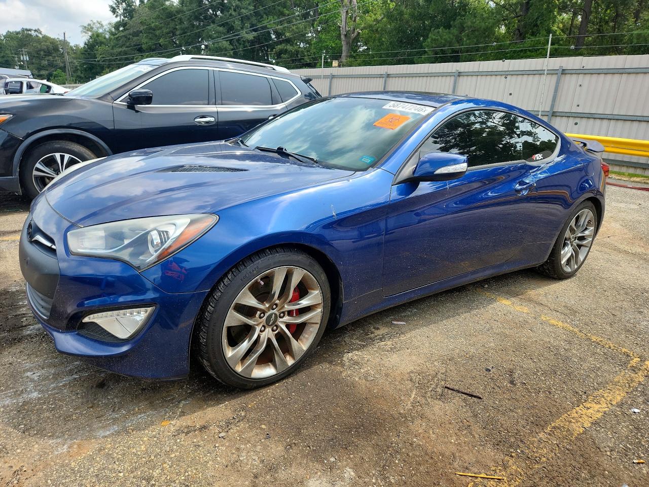 2014 Hyundai Genesis Coupe Ultimate, VIN KMHHU6KJ0EU118397 — Water / flood