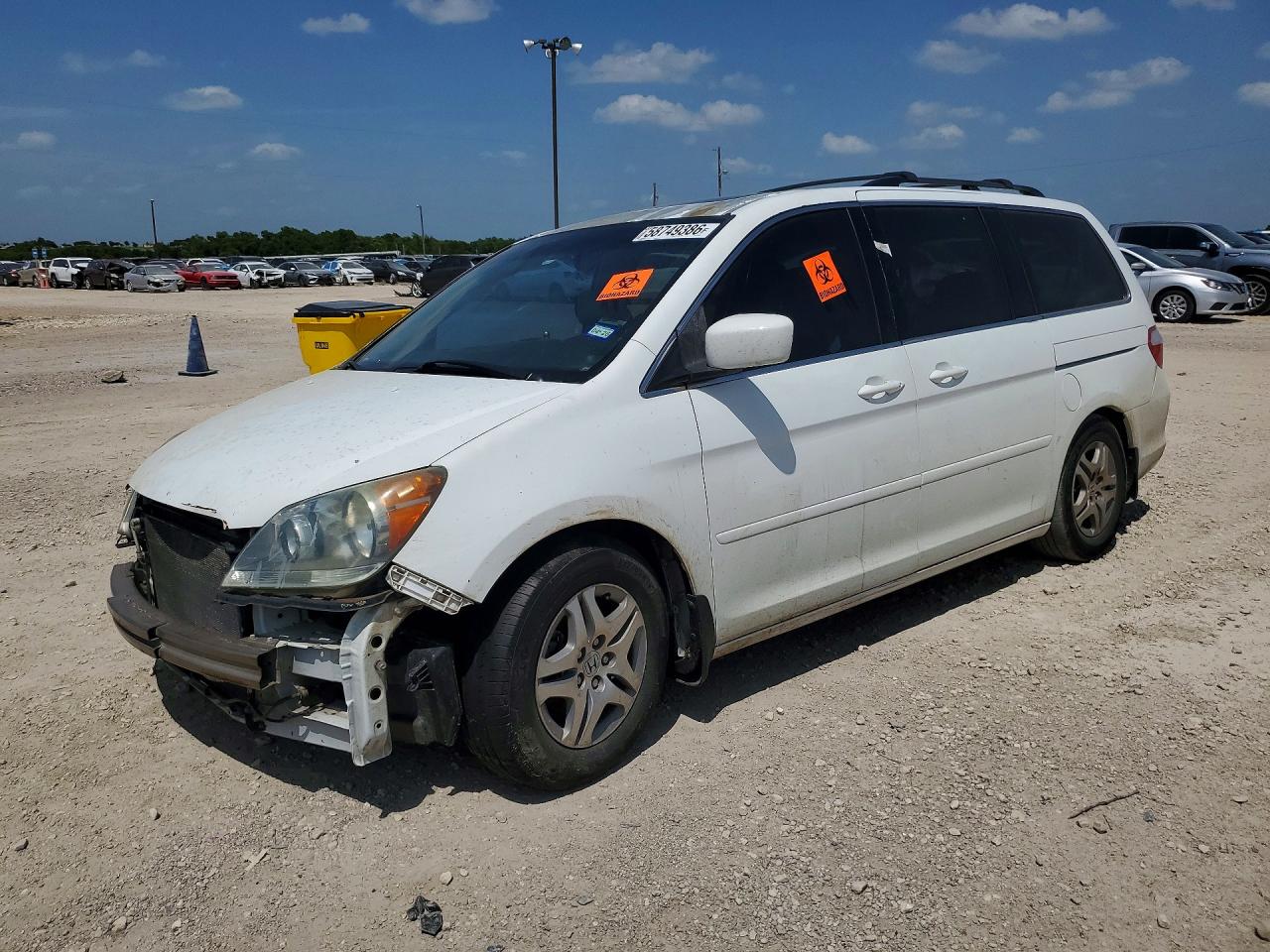 2006 Honda Odyssey EX-L, VIN 5FNRL38656B402499 — Water / flood
