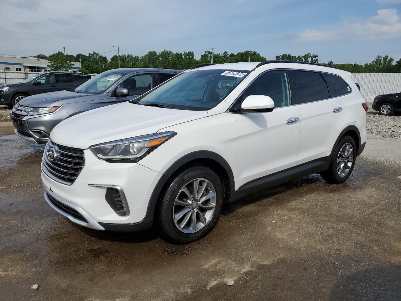 2017 Hyundai Santa Fe SE, VIN KM8SMDHF1HU208708 — Hail