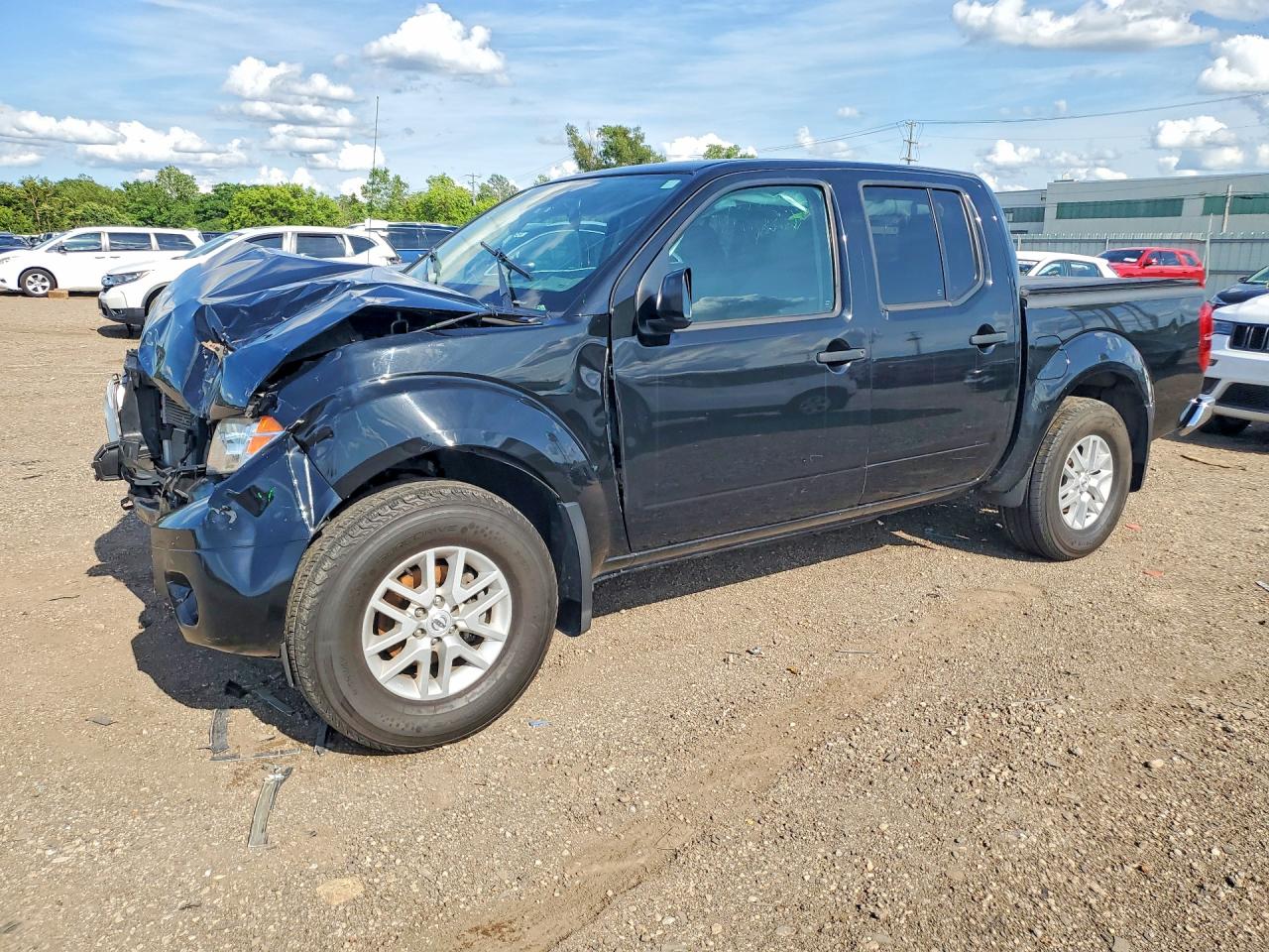 2021 Nissan Frontier SV, VIN 1N6ED0EB2MN702878 — Front end