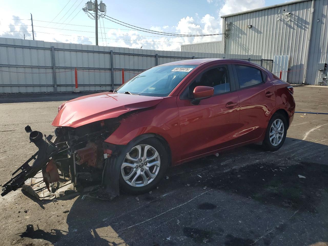 2016 Scion iA, VIN 3MYDLBZV4GY117875 — Front end