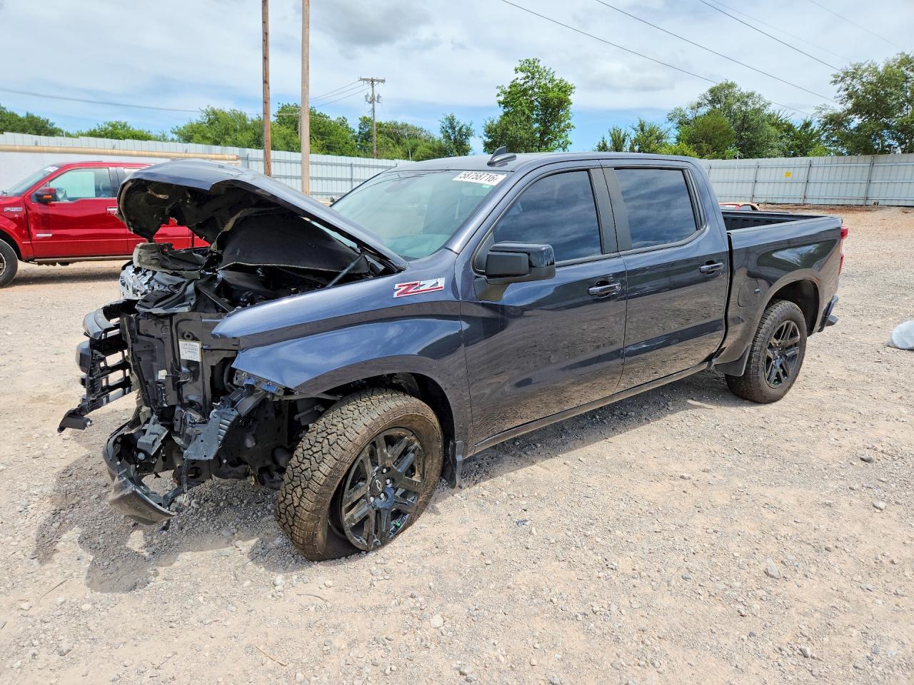 2024 Chevrolet Silverado 1500 RST, VIN 1GCUDEED1RZ103886 — Front end