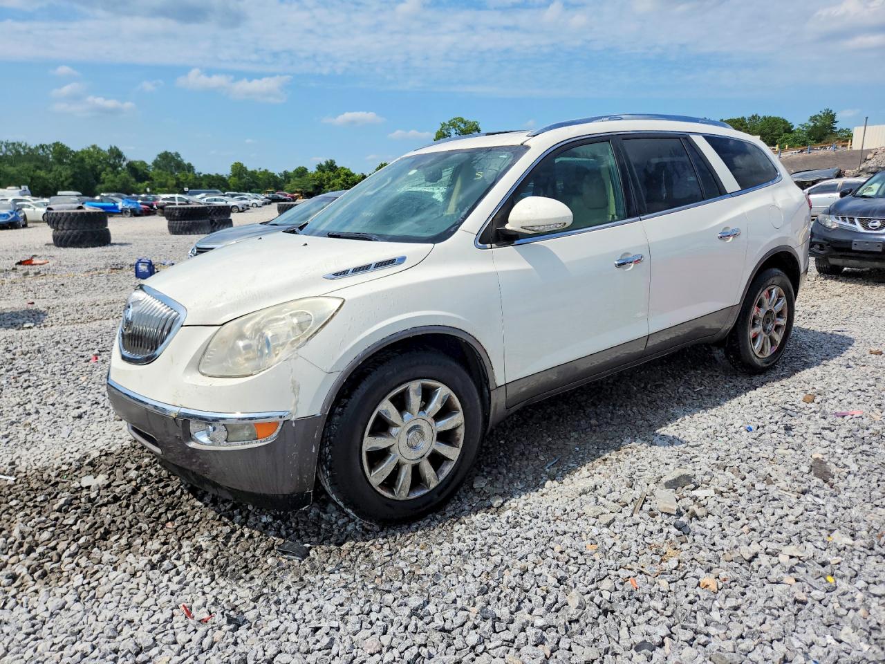 2011 Buick Enclave CXL-1, VIN 5GAKRBED1BJ412867 — Roof