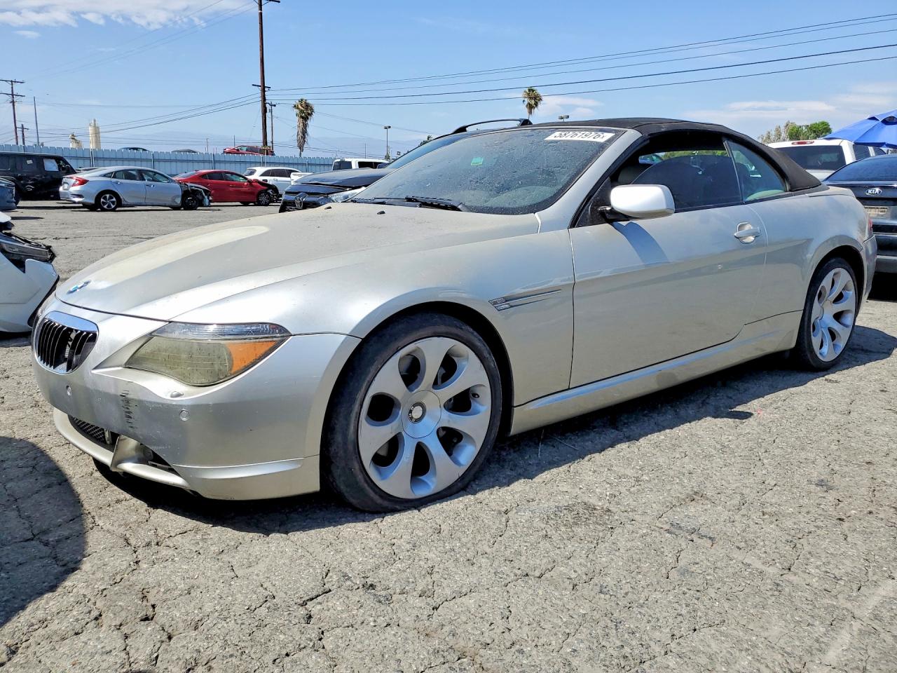 2006 BMW 6 Series 650Ci, VIN WBAEK13496CN75304 — Front end