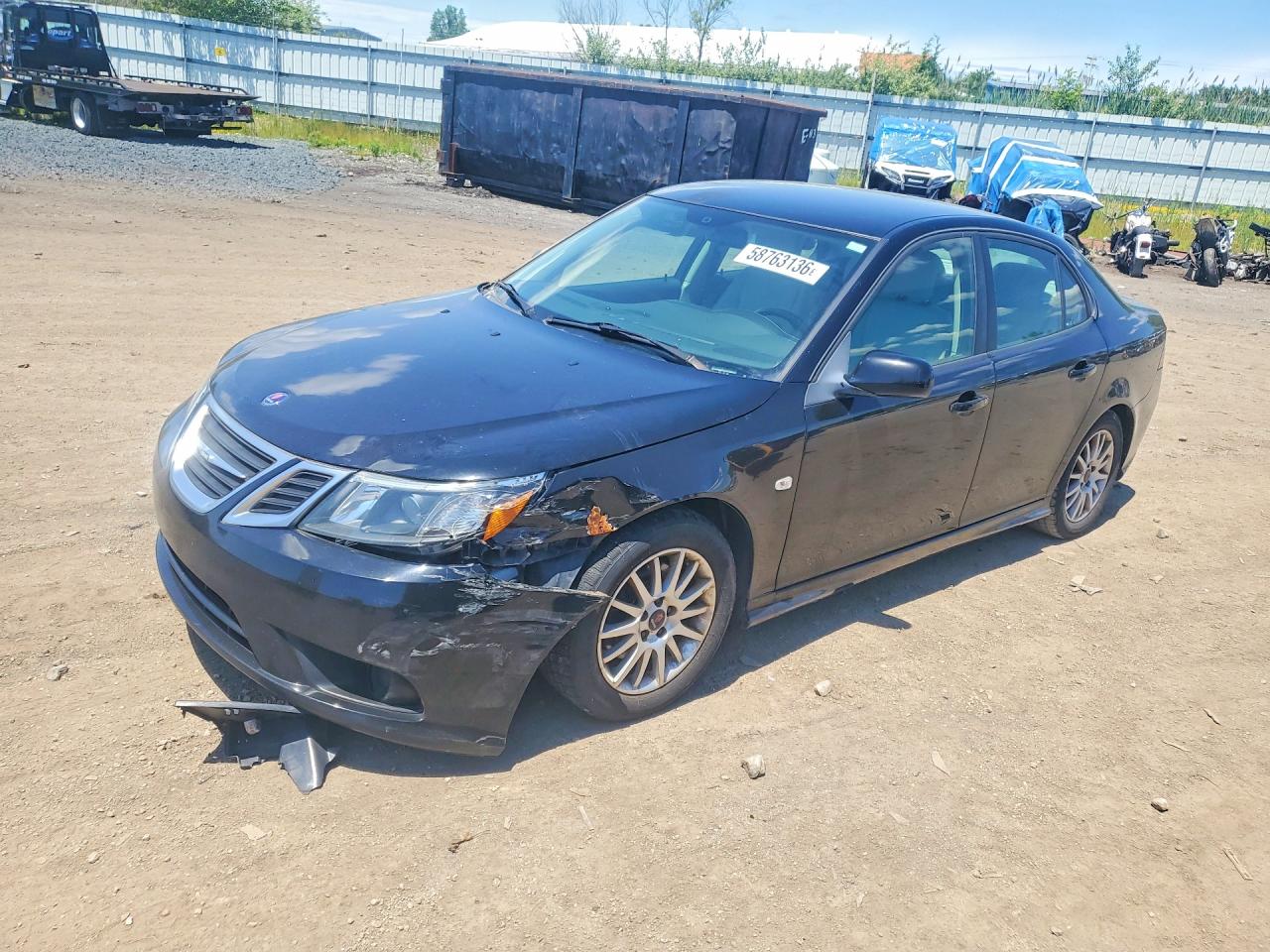 2011 Saab 9-3, VIN YS3FA4CYXB1300621 — Front end