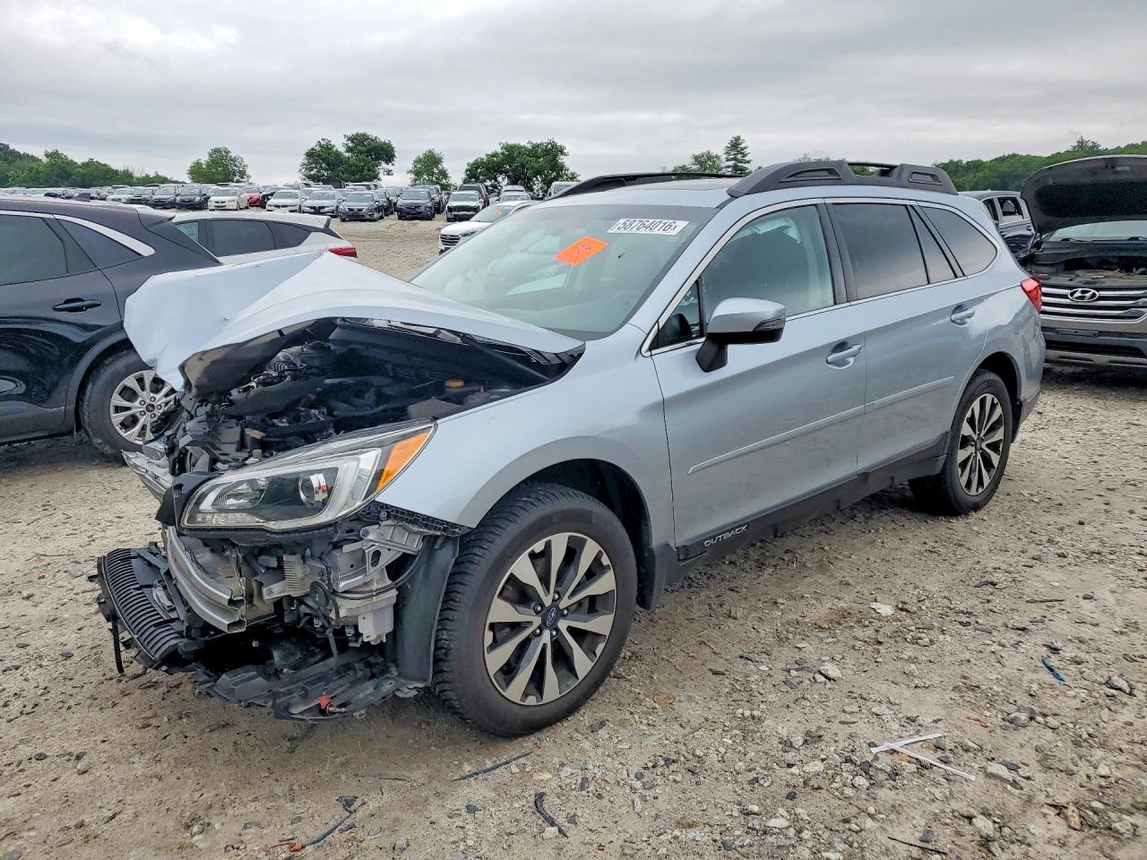 2016 Subaru Outback Limited, VIN 4S4BSANC2G3204895 — Front end