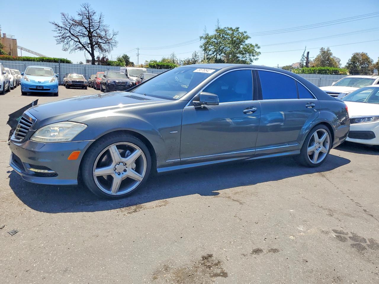 2012 Mercedes-Benz S 550, VIN WDDNG7DB4CA439955 — Front end