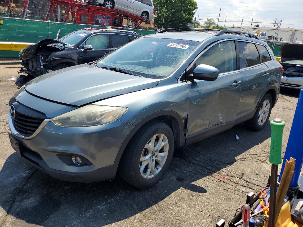 2013 Mazda CX-9 Touring, VIN JM3TB3CV2D0401224 — Бок
