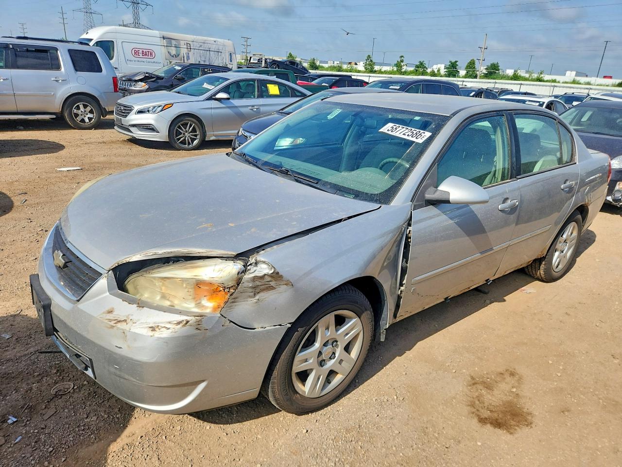 2008 Chevrolet Malibu Classic LT, VIN 1G1ZT58N08F145231 — Front end