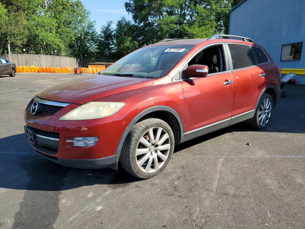 2007 Mazda CX-9 Grand Touring, VIN JM3TB38Y670109597 — Перед