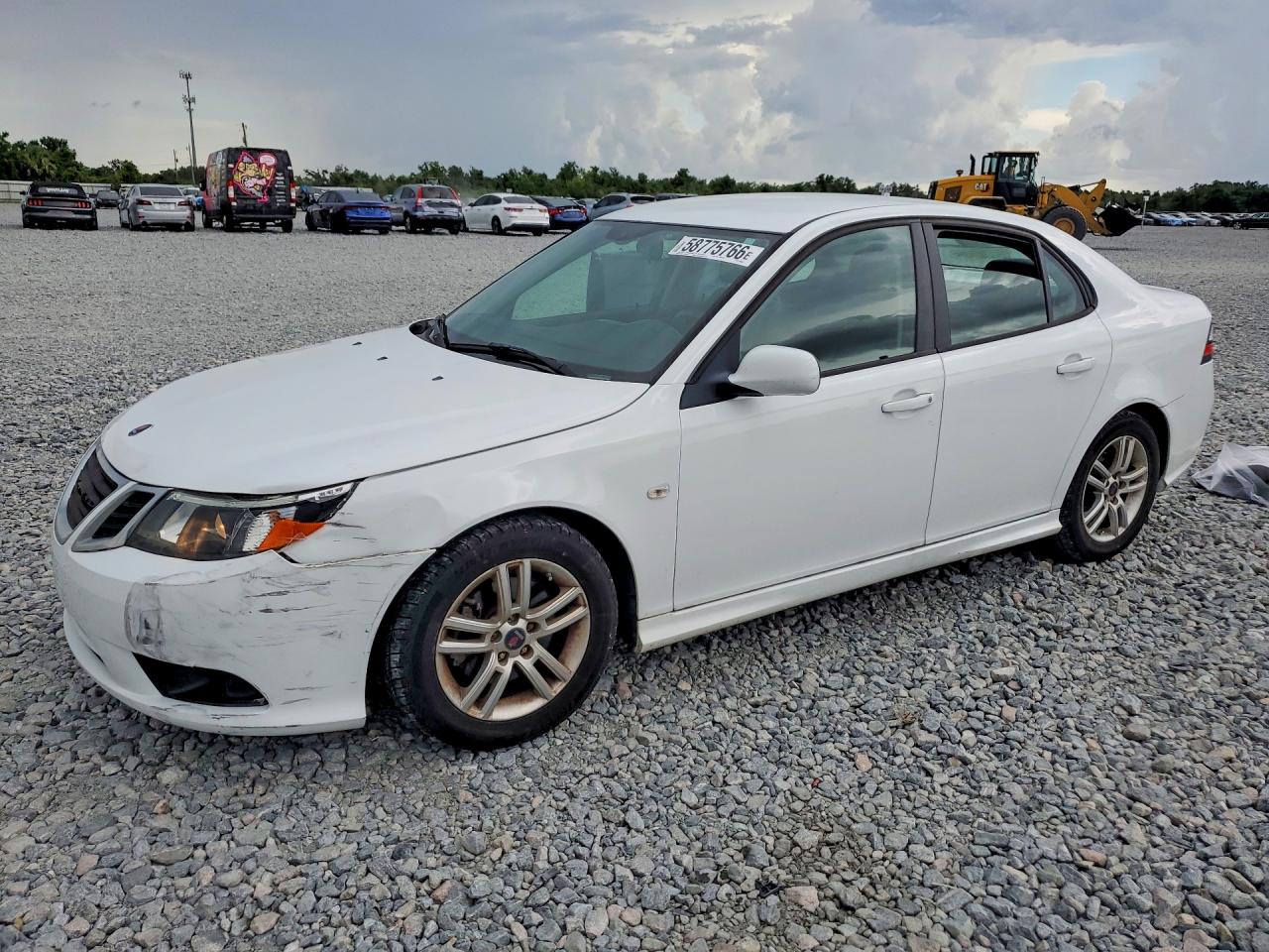 2011 Saab 9-3, VIN YS3FA4CY4B1310089 — Front end