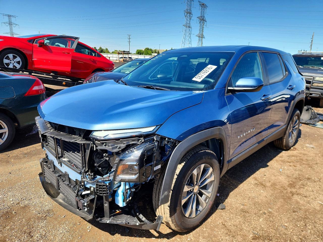 2026 Chevrolet Equinox AWD LT, VIN 3GNAXPEG7TL439631 — Front end