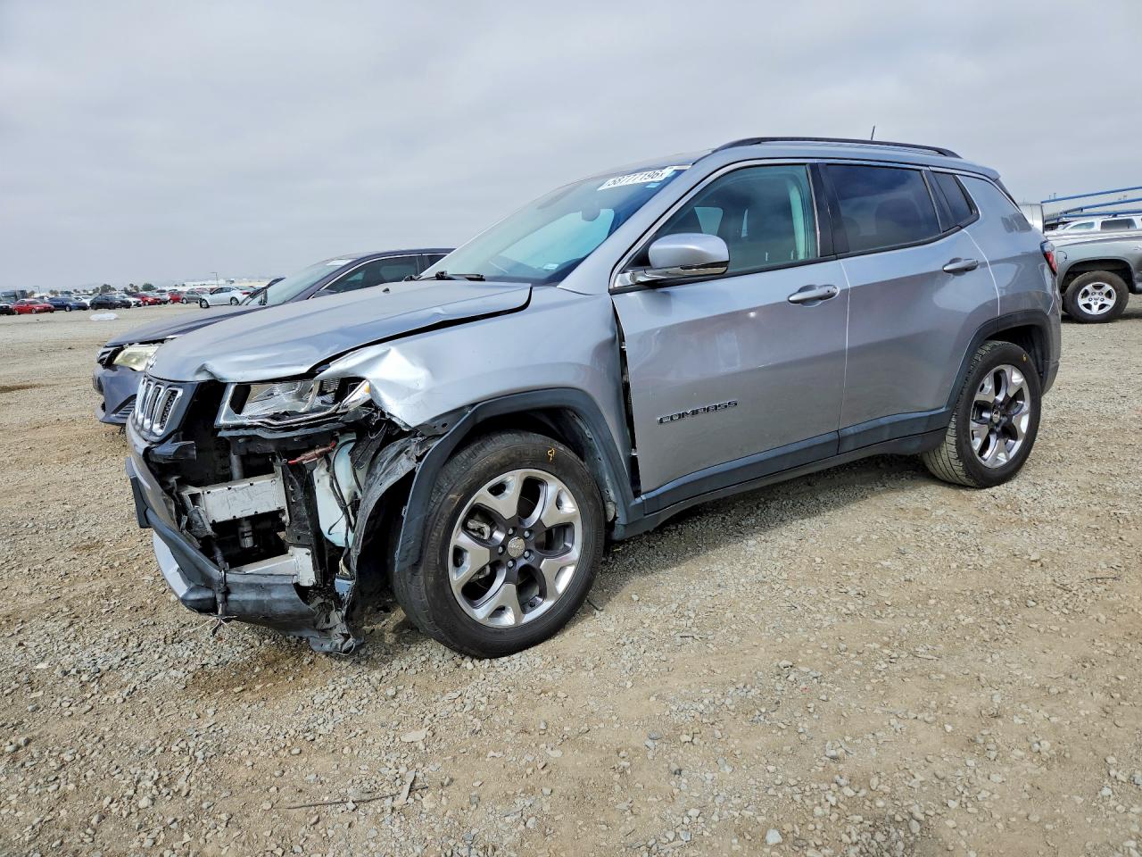 2020 Jeep Compass Limited, VIN 3C4NJCCB0LT187698 — Front end