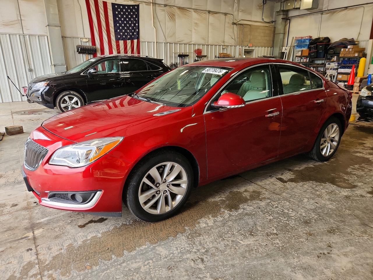 2014 Buick Regal Premium II, VIN 2G4GS5GX0E9201981 — Roof