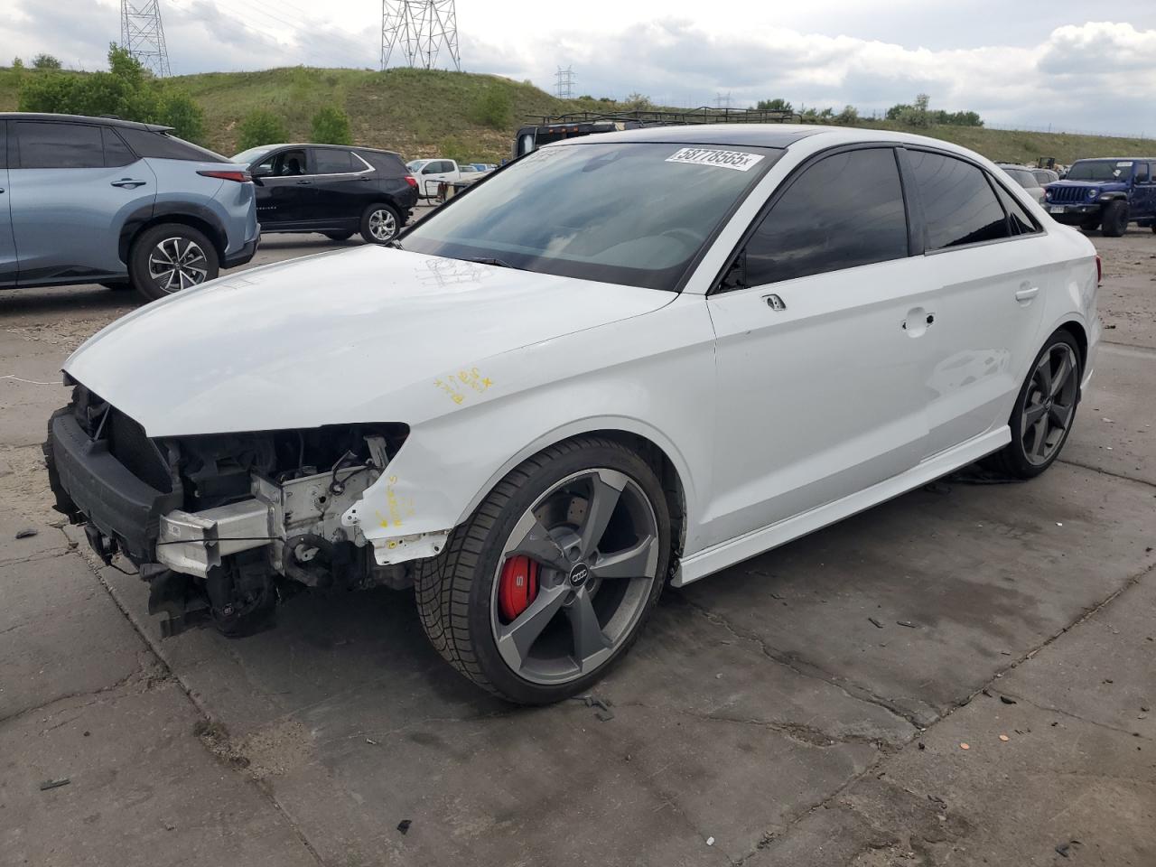 2020 Audi S3 S line Premium Plus, VIN WAUE1GFF4LA039001 — Фото с аукциона
