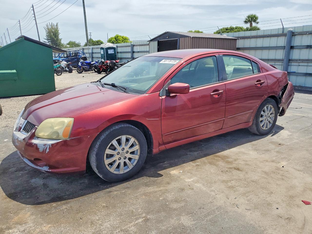 2006 Mitsubishi Galant LS, VIN 4A3AB56S26E062738 — Зад