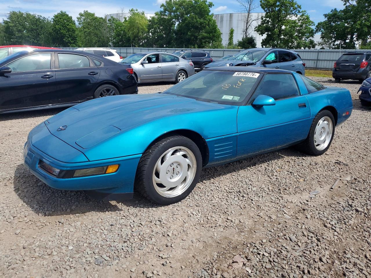 1992 Chevrolet Corvette, VIN 1G1YY23P6N5108352 — Normal wear