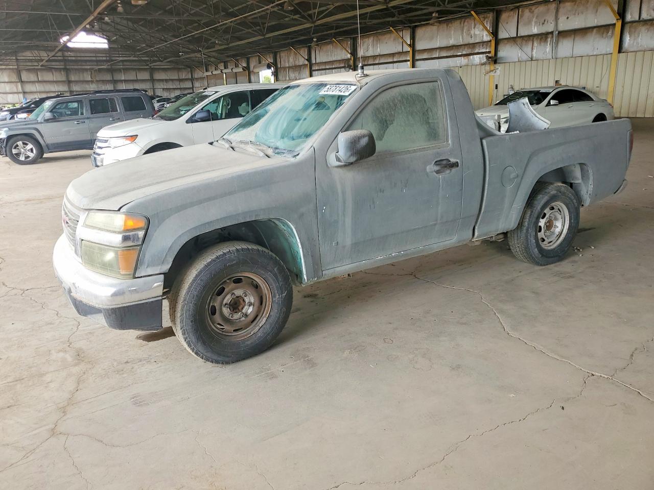 2006 GMC Canyon SL, VIN 1GTCS148168145247 — Rear end