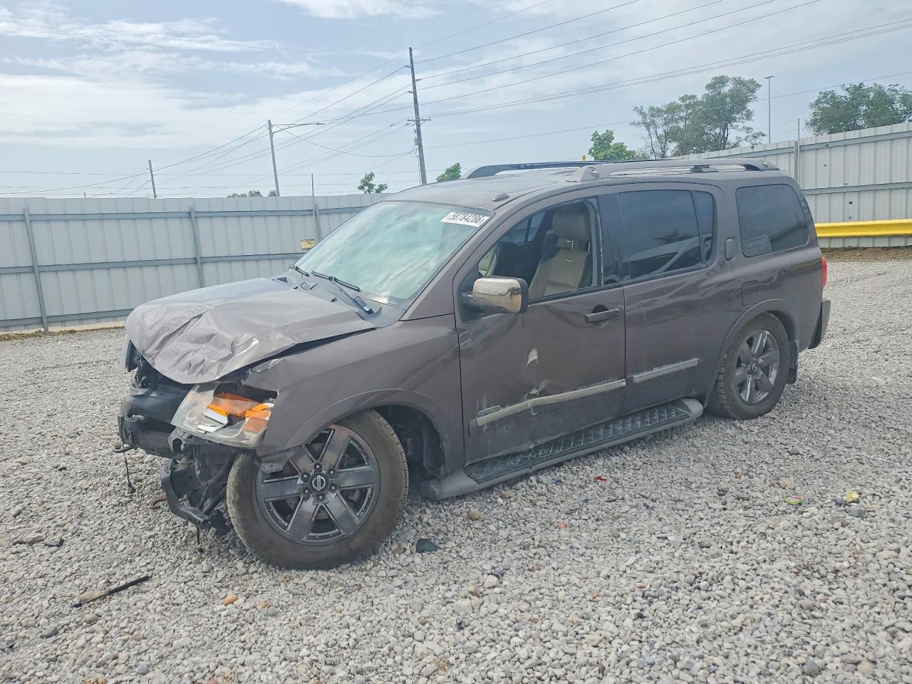 2014 Nissan Armada Platinum, VIN 5N1BA0NCXEN602015 — All over