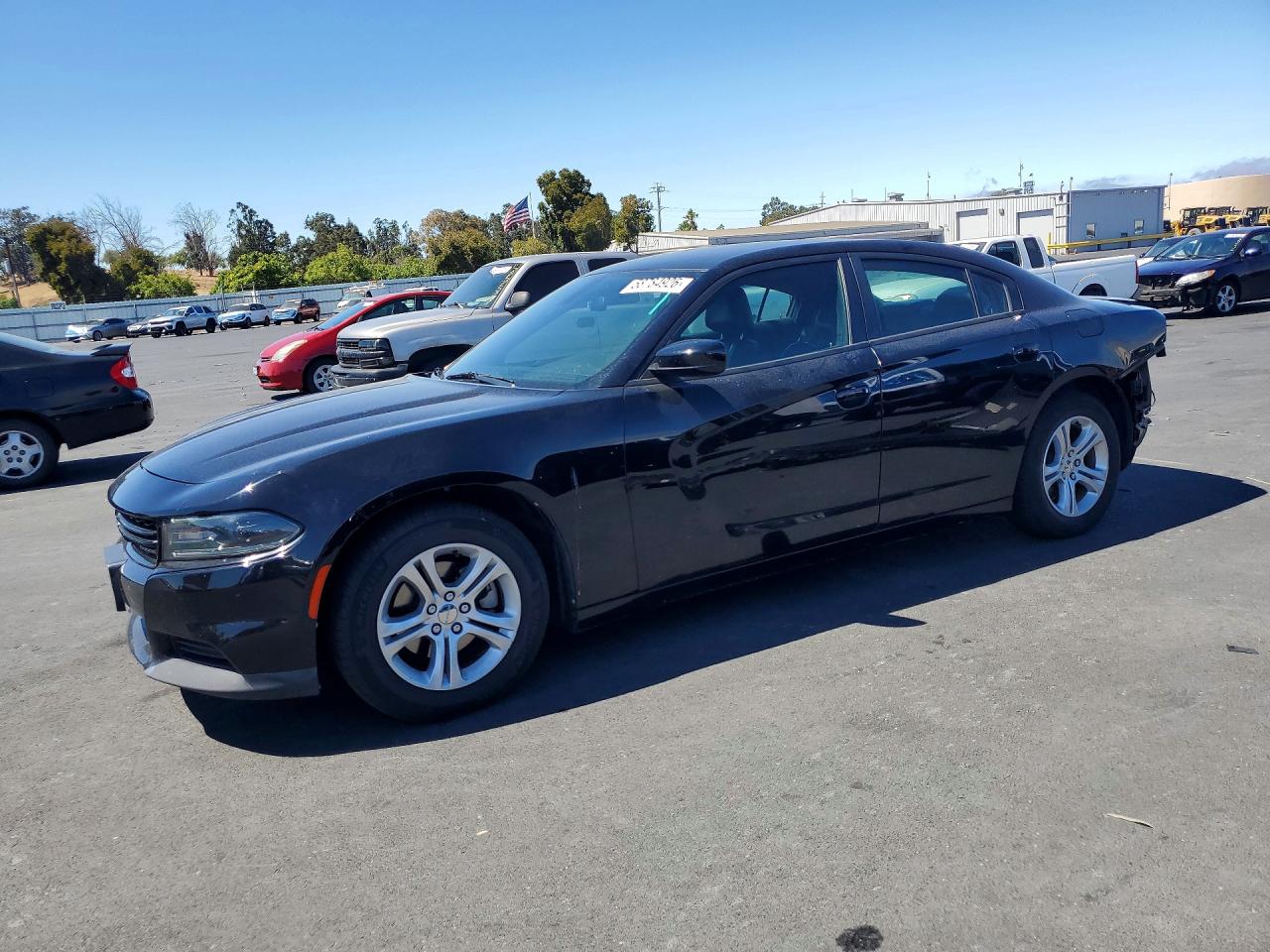 2021 Dodge Charger SXT, VIN 2C3CDXBG0MH642468 — Rear end
