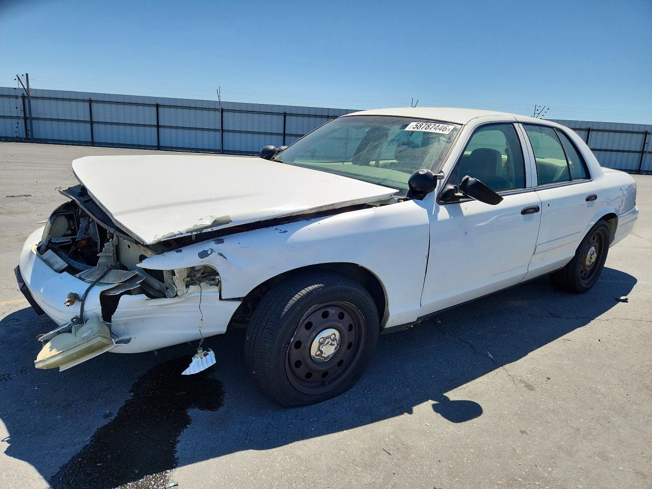 2007 Ford Police Interceptor, VIN 2FAHP71W77X123340 — Front end