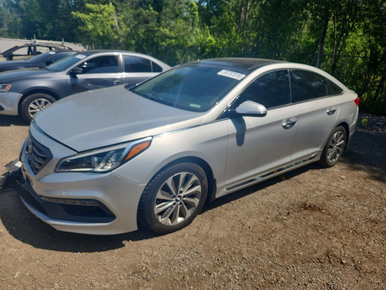 2015 Hyundai Sonata Sport, VIN 5NPE34AF6FH246537 — Перед
