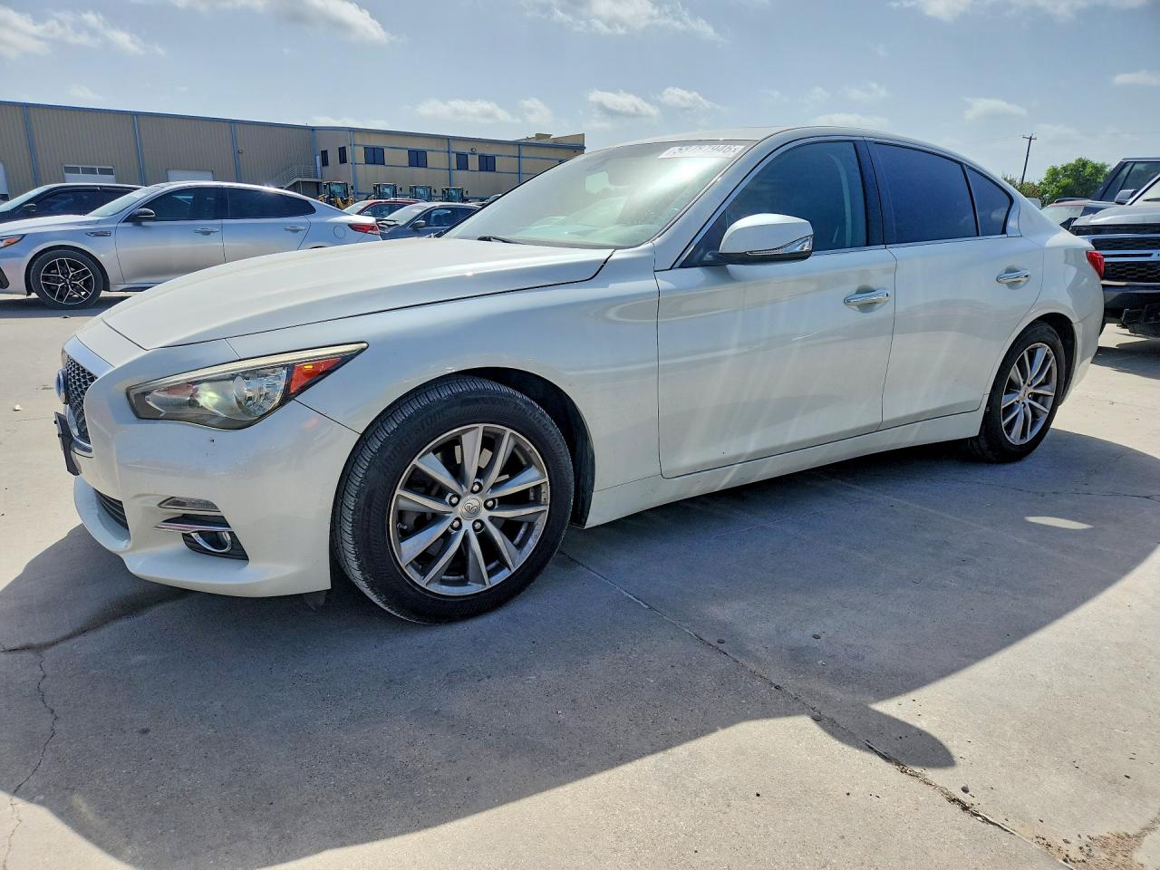 2017 Infiniti Q50 Premium, VIN JN1EV7AP5HM736998 — Hail