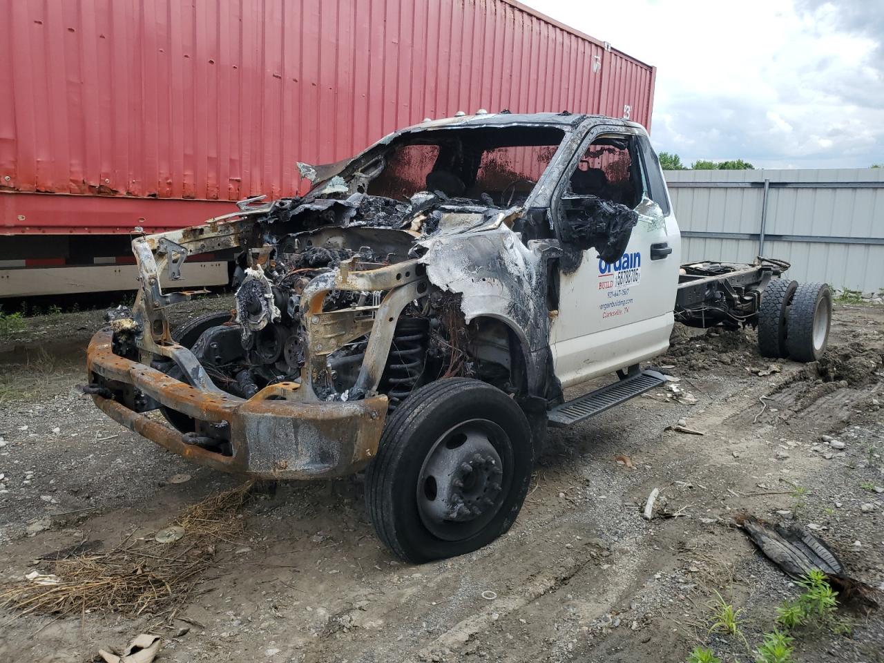 2020 Ford F-450 XL, VIN 1FDUF4HN9LEE41636 — Burn