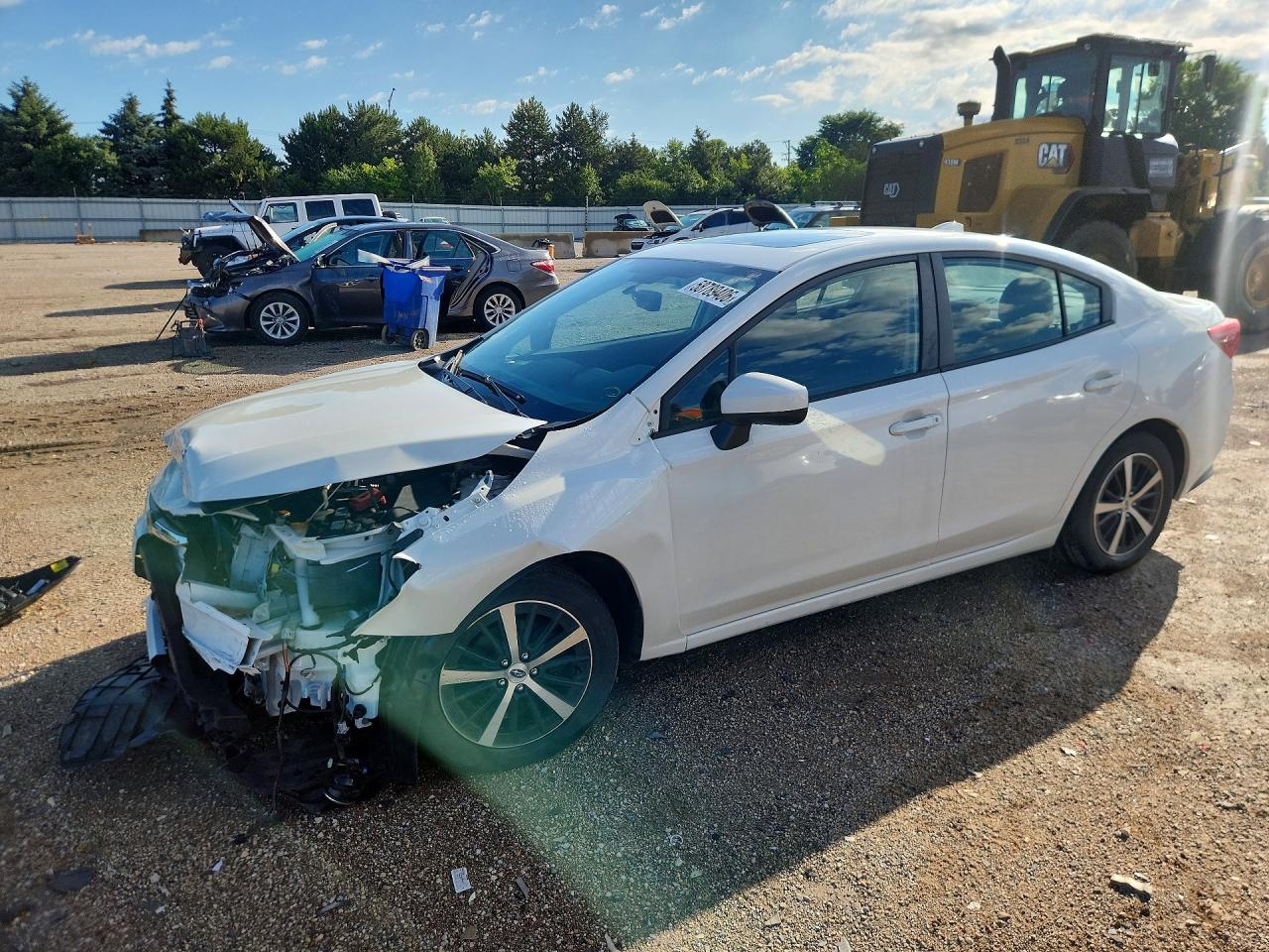 2021 Subaru Impreza Premium, VIN 4S3GKAD61M3604433 — Перед